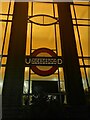 East Finchley Station window