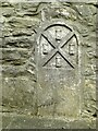 Old Boundary Marker in College Lane, Plymouth