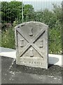 Old Boundary Marker on Laira Bridge Road, Plymouth