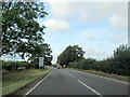 B439 Stratford Road at the Cranhill village sign