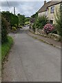 Church Street away from the centre of Nympsfield, Gloucestershire