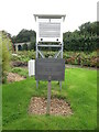NT7034 : Weather Station, Walled Garden, Floors Castle, Kelso by Geoff Holland