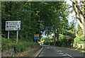 Entering Glangrwyney on the A40, heading west