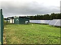 SP1335 : Solar power station by the A44 by Philip Jeffrey