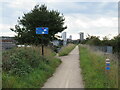 TQ4579 : Ridgeway path, Plumstead by Malc McDonald