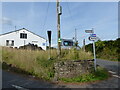 Lane to Bettws leaving the Old Hereford Road, next to MOT test centre