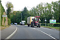 Tractor and trailer on A4 Bath Road