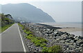 Wales Coast Path towards Penmaenmawr