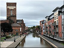 SJ4166 : The Steam Mill and canal in Chester by Richard Humphrey