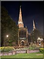 Holy Trinity Church by night