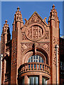 Bell Edison Telephone Building (detail) in Birmingham