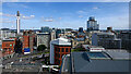 Across the rooftops in Birmingham City Centre