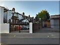 Rears of shops on East Finchley High Road