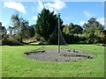 Rope art in Longframlington Gardens