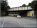 Railway bridge over Hamilton Road (A74)