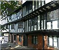 SP3379 : Lych Gate Cottages, 3-5 Priory Row, Coventry by Alan Murray-Rust