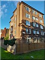 Flats on the corner of Warwick Grove, Clapton