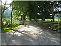 Strath Beag - Minor road and bridge crossing Allt Char