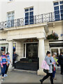 Repurposed portico, Parade, Royal Leamington Spa