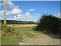 TQ6360 : Gate into a field near Trottiscliffe by Malc McDonald