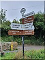 Direction Sign ? Signpost opposite Crosskeys House, Broadwindsor