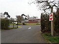 Exit from Blackshaw Moor Primary School