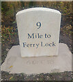 Modern Canal Milestone, Sankey Canal