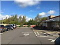 Burger King Car Park at Battlefield Services, North Shrewsbury