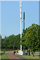 SP3581 : Mobile phone mast by Ian Capper