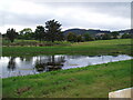 Pond on Kings Golf Club course, Inverness