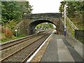 Station platform (low level) and Lobby Bridge, Gargrave