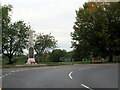 The War Memorial at the entrance to Abbey Fields, Kenilworth