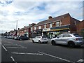 Parade of shops on Tynemouth Road