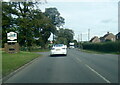 B6045 at Blyth boundary sign