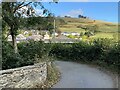 View over the river towards Tregeiriog