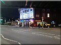 Under the railway bridge on Finchley Road, Golders Green