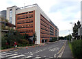 SE3134 : Multi-storey car park, St. James's University Hospital, Alma Street, Leeds by habiloid