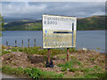 Road sign by the B8000 in Tighnabruaich