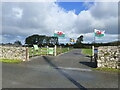 SN0403 : Entrance drive to Carew Castle, Pembrokeshire by Ruth Sharville
