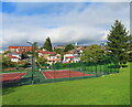 Tennis courts, Gladstone Hill Park