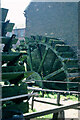 SJ9752 : Waterwheels, Cheddleton Flint Mill, 1978 by Robin Webster