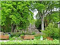 Seats outside the churchyard