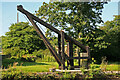 Burbage Wharf - wooden crane