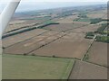 Soilmarks on fields near Binbrook Hill Farm: aerial 2021 (1)