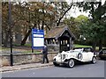 Wedding car at St Lawrence