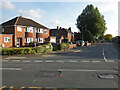 Comer Road seen from Oldbury Road, Worcester