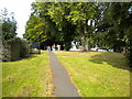 Footpath off Awefields Crescent, Londonderry