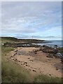 NH9486 : Tarbatness Lighthouse in the distance by Dave Thompson