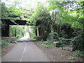 Former railway line under Rodway Hill