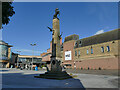 The new Mercat Cross, Falcon Square, Inverness